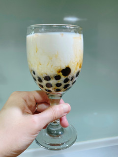 A picture of Brown Sugar Bubble Milk.