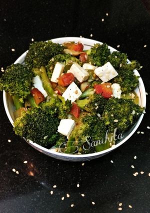 A picture of Broccoli Navratan Stir Fry.