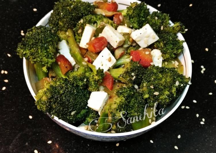 Easiest Way to Make Speedy Broccoli Navratan Stir Fry