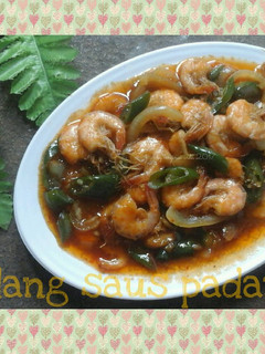 Foto resep Udang Saus Padang