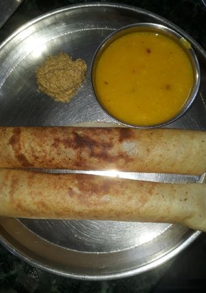 A picture of Plain Dosa.