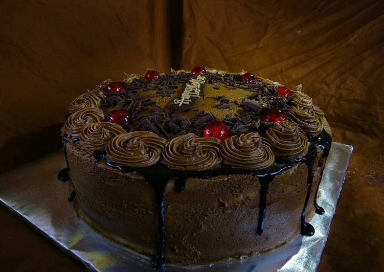 Recipe of Speedy Chocolate cake with caramel filling