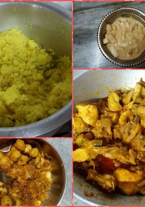A picture of Chicken curry.
