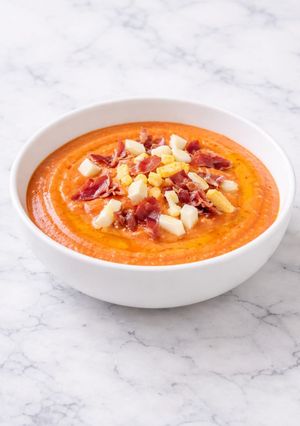 Una foto de Salmorejo sin pan (MC)