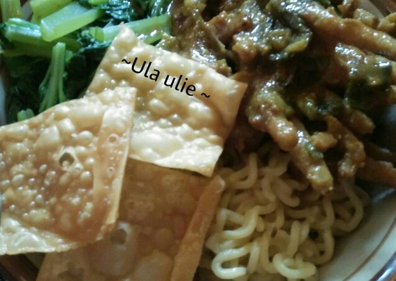 Mie Ayam ceker