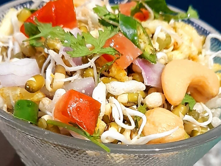 Easy Ways Make|Recipe} Moong Sprout Healthy Salad Anti-Fail
