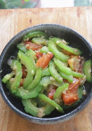 Foto resep Tumis pare tomat