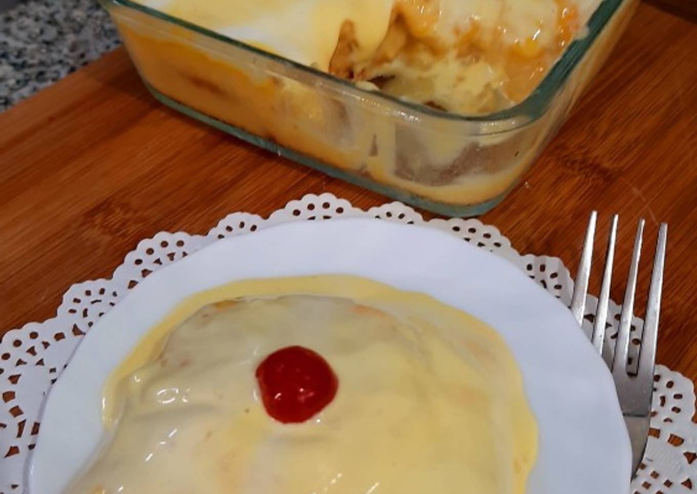 Mango Cream Dessert