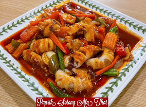 Gambar 👩‍🍳Paprik Sotong Ala Thai🦑