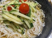A picture of mentsuyu soup base