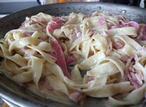 Una foto de Salsa Alfredo