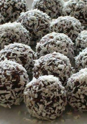 صورة لوصفة كرات الشوكولاتة
