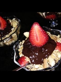 عکسی از دستور دسر شکلاتی ساده و سریع
