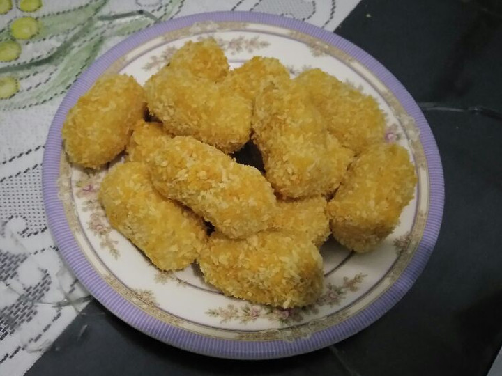 Resep Kroket k3 (kentang keju kornet) yang Enak Banget