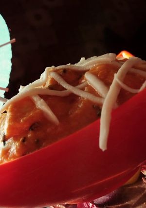 A picture of Creamy cheese masala.