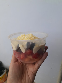 Foto resep Salad buah (pakai yogurt)