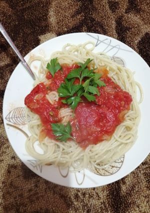 صورة لوصفة معكرونه سريعه