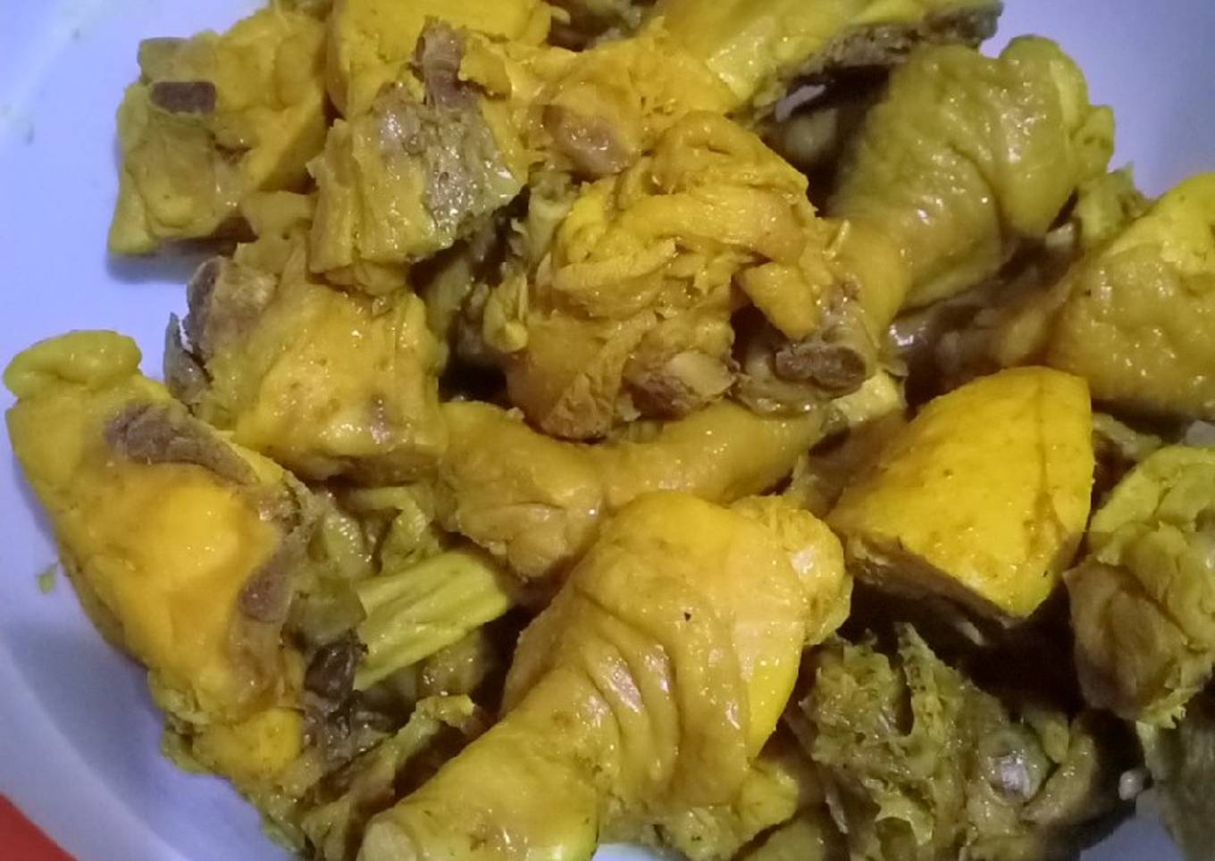 Ukep ayam untuk ayam goreng