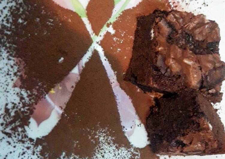 Goey chocolaty brownies🍫🍫