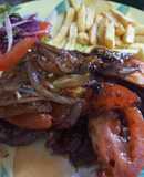 Bistec criollo
