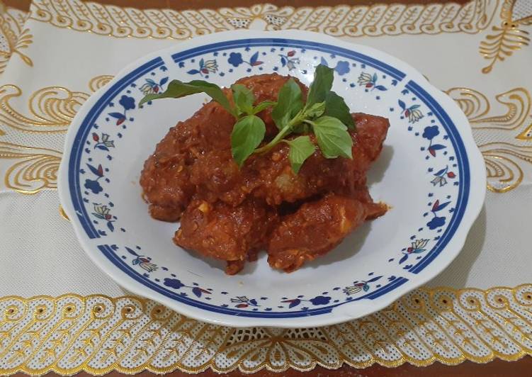 Resep Ayam Panggang Merah, Lezat Sekali