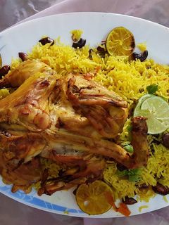 صورة لوصفة كبسة دجاج