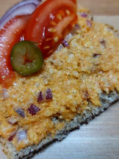 Köles körözött Vegán, Téné recept fotója