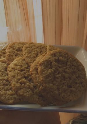 صورة لوصفة كوكيز بالشوفان 🍪