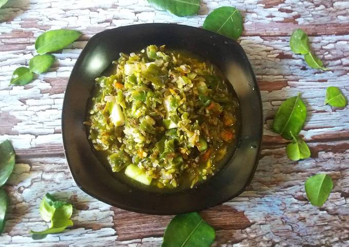 Resep Sambal Lado Hijau Teri Oleh Hilda Dawood Cookpad 6999