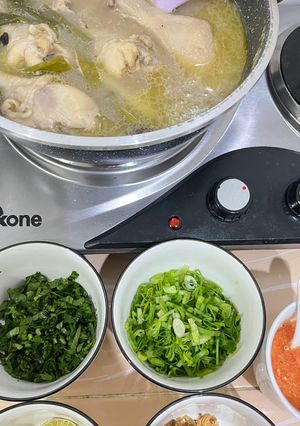 Foto resep Sop ayam ala pak min (komplit)