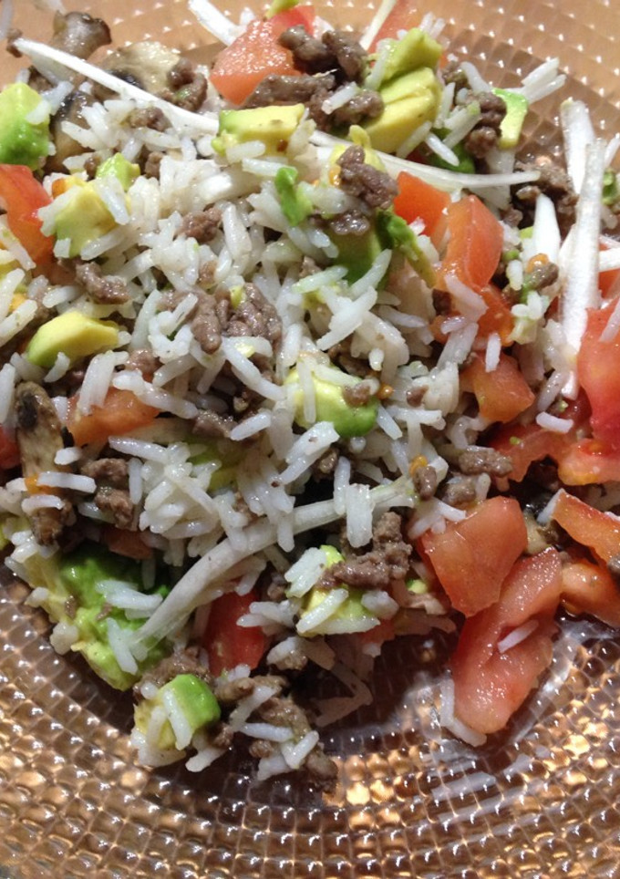 Una foto de Ensalada de arroz