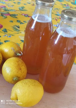 A picture of Lemon Syrup.