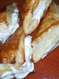 مونشو بكريمة الجبنة Manchons au fromage blanc