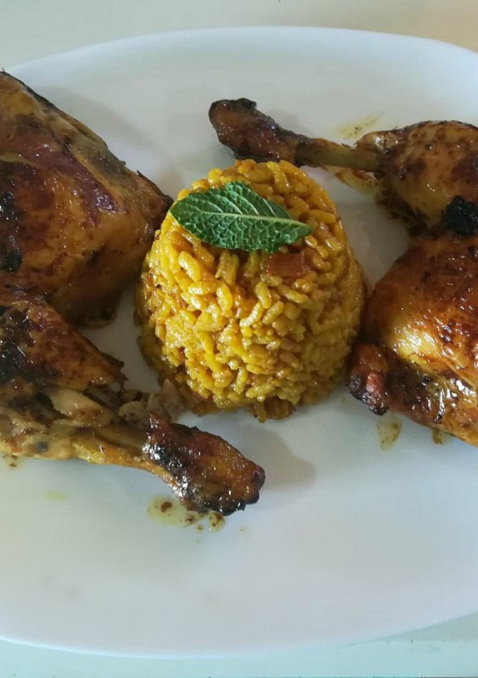 Una foto de Pollo al limón (en horno)