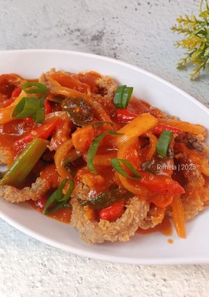 Foto resep Cumi Crispy Saus Padang