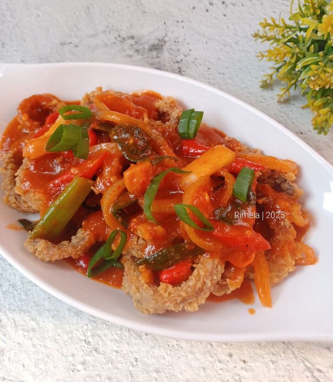 Foto resep Cumi Crispy Saus Padang