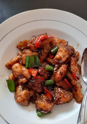 Foto resep Ayam Lada Hitam Simple/ Instan