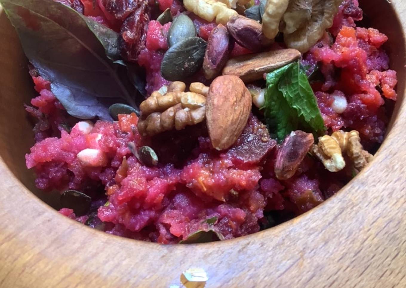 Écrasé de légumes 🌶betterave🧄carotte🥕pomme de terre🥔