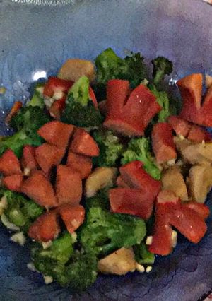 Foto resep Cah Brokoli Sosis