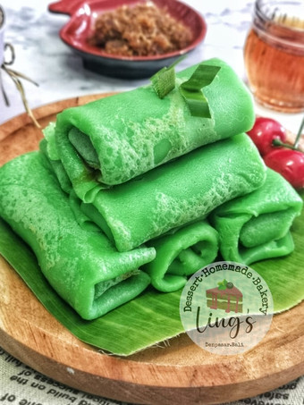 Cara Membuat Dadar Gulung isi Kelapa Enak