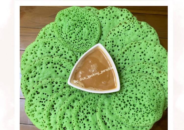 Resep Surabi Pandan Lembut yang Bisa Manjain Lidah