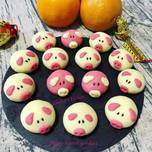 Piggy Butter Cookies / Bánh Quy Bơ Con Heo