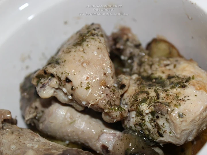 Easy Way Prepare Chicken and Potato with Homemade Ranch Dressing in Slow Cooker the Delicious You can take Joss in your mouth