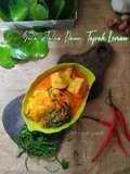 Gulai Talua Daun Tapak Leman
