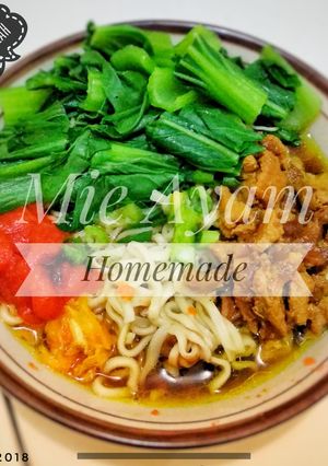Foto resep Mie Ayam Homemade