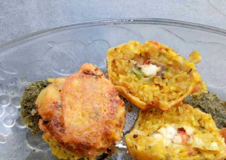 Dal Rice Fritters