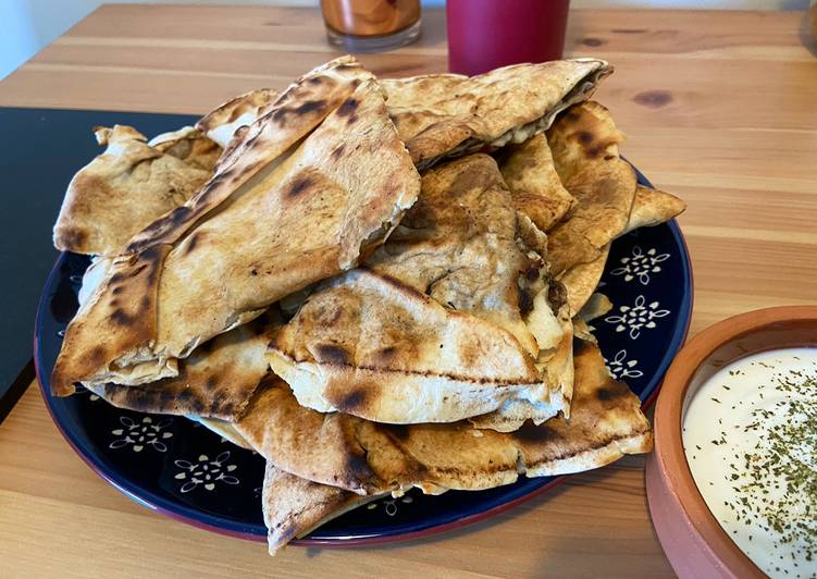 Lebanese kafta Arayess - A quick and easy tasty lunch