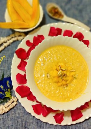 ম্যাংগো ক্ষীর (mango kheer recipe in Bengali) রেসিপির প্রধান ছবি