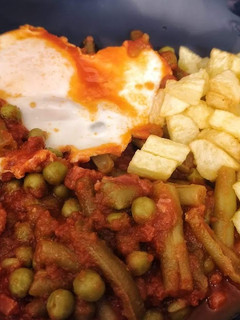 Una foto de Huevos a la Flamenca