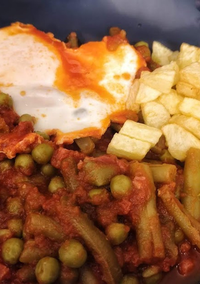 Una foto de Huevos a la Flamenca